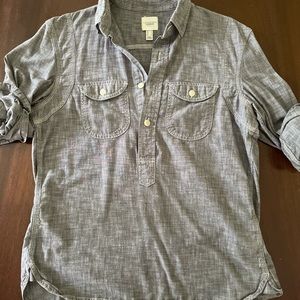 Vintage Men’s Chambray Land’s End Popover